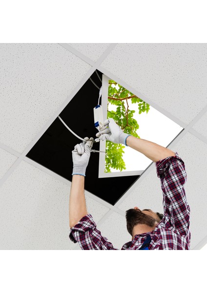 60X60 LED Panel Aydınlatma Armatür Avize Sıva Altı Desenli Tekli 46510382SA modelleri