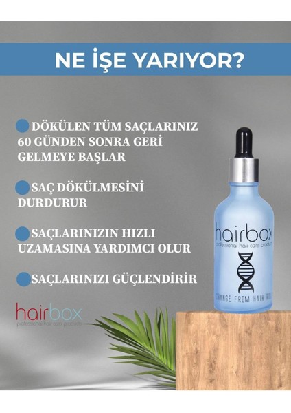 Erkek Saç Serumu, Saç Serumu (3 Adet Serum)