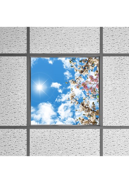 60X60 LED Panel Aydınlatma Armatür Avize Sıva Altı Desenli Tekli 46510454SA