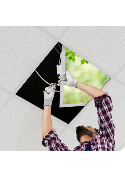 60X60 LED Panel Aydınlatma Armatür Avize Sıva Altı Desenli Tekli 46510403SA