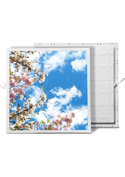 60X60 LED Panel Aydınlatma Armatür Avize Sıva Altı Desenli Tekli 46510453SA