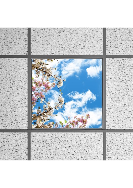 60X60 LED Panel Aydınlatma Armatür Avize Sıva Altı Desenli Tekli 46510453SA