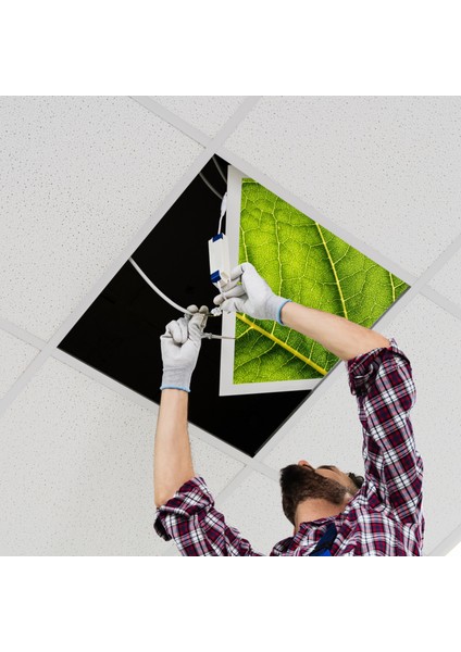 60X60 LED Panel Aydınlatma Armatür Avize Sıva Altı Desenli Tekli 46510354SA