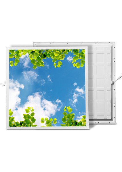 60X60 LED Panel Aydınlatma Armatür Avize Sıva Altı Desenli Tekli 46510388SA