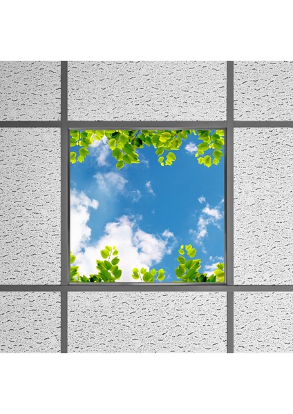 60X60 LED Panel Aydınlatma Armatür Avize Sıva Altı Desenli Tekli 46510388SA