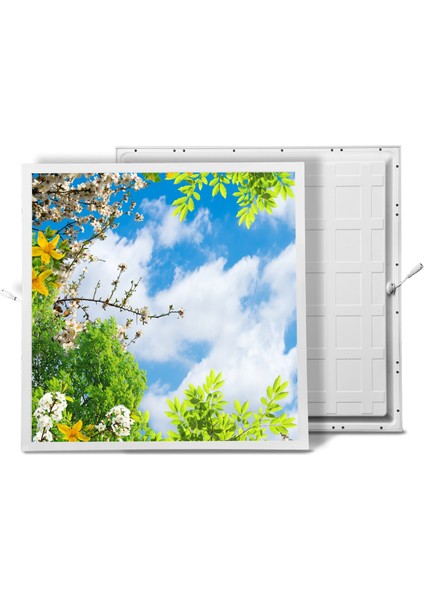60X60 LED Panel Aydınlatma Armatür Avize Sıva Altı Desenli Tekli 46510428SA
