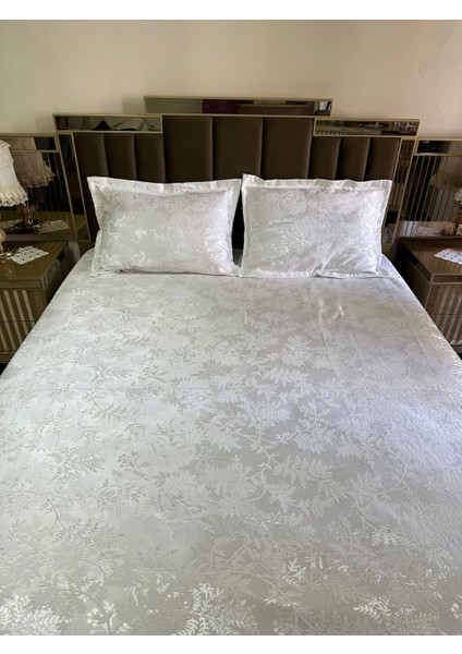 Şönil Pike Yatak Örtüsü Takımı3'lü Set