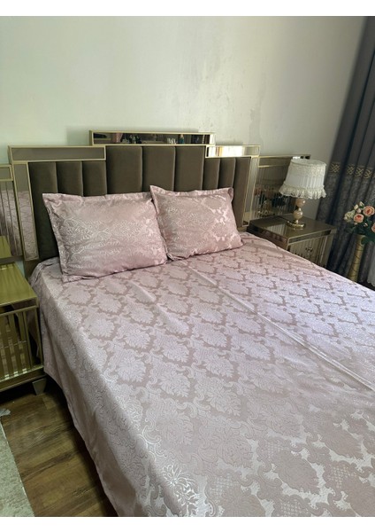 Şönil Pike Yatak Örtüsü Takımı3'lü Set