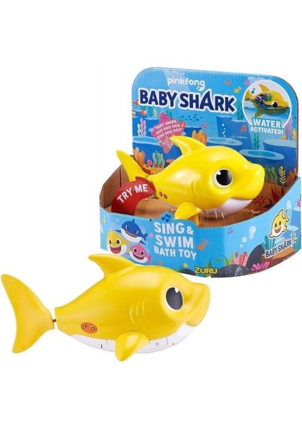 Baby Shark Yüzen ve Sesli Balık