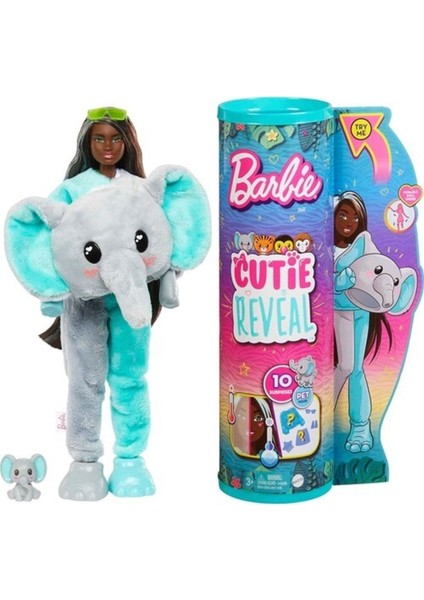 Cutie Reveal Bebek Fil HKP97 HKP98 Lisanslı Ürün