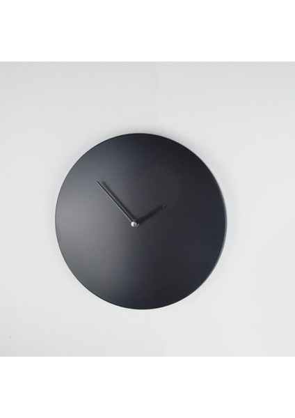Tekno Trust Metal Helios Metal Duvar Saati Modern Siyah modelleri