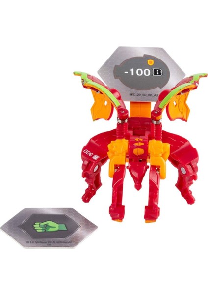 Bakugan Pyrus Garganoid Ultra Figür