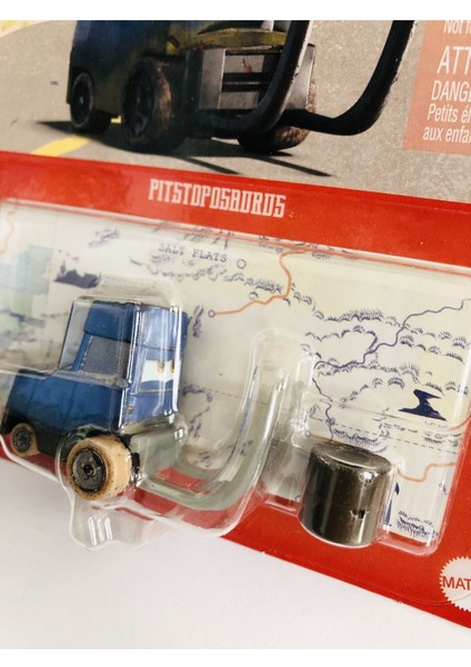 Tekli Karakter Araçlar Disney Pixar Cars Pitstoposaurus On The Road 1:55 Ölçek Mattel modelleri
