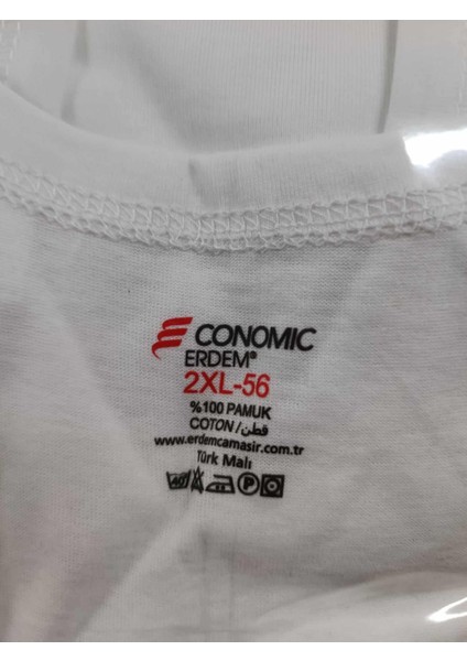 Erkek Penye Economic Klasik Askılı Atlet 1113 - 12 Adet indirimleri