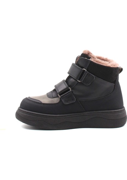 Deri Kürklü Unisex Çocuk Klasik Bot 157KXA2710