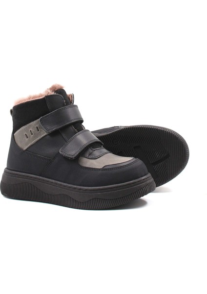 Deri Kürklü Unisex Çocuk Klasik Bot 157KXA2710