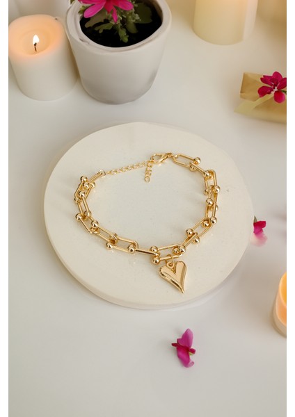 Kalpli Tiffany Bileklik, Kalpli Bileklik ,tifany Bileklik ,gold Bileklik, Çelik Zincir Bileklik modelleri
