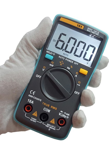 Rıchmeters RM101 True Rms Çok Fonksiyonlu LCD Dijital (Yurt Dışından)