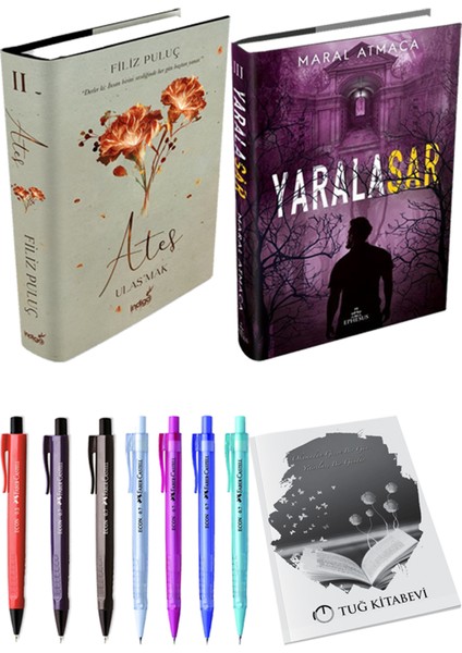 Ateş Ulaşmak 2 - Yaralasar 3 + Kalem + Not Defteri
