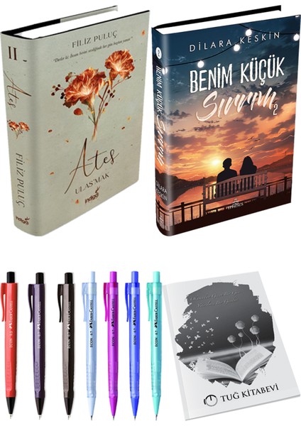 Ateş Ulaşmak 2 - Benim Küçük Sırrım 2 + Kalem + Not Defteri