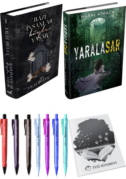 Bazı İnsanlar Böyle Yaşar 1 - Yaralasar 2 + Kalem + Not Defteri
