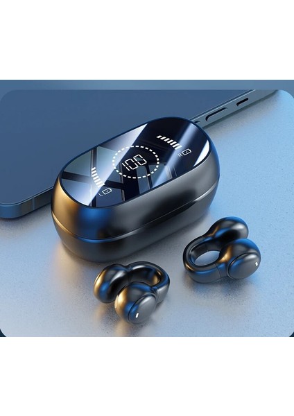 Kemik Iletimli Kablosuz Kulaklıklar, Bluetooth Oyun Kulaklıkları, Gürültü Engelleme, Spor Kulaklıklar, Xiaomi, iPhone Için Uygun (Yurt Dışından)