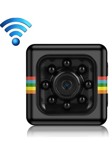 Zszh SQ11 Ev Hd 1080P 8 LED Mini Wifi Kamera - Siyah (Yurt Dışından)