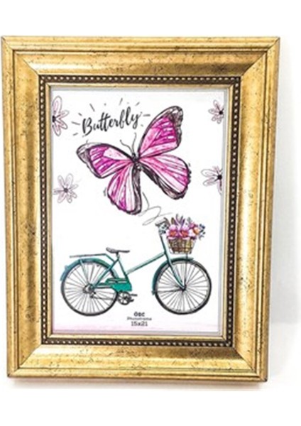 Kişiye Özel Yaldızlı Çerçeve