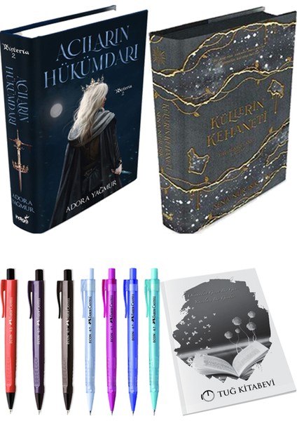 Acıların Hükümdarı - Küllerin Kehaneti 3 + Kalem + Not Defteri
