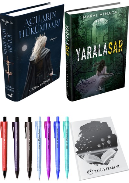 Acıların Hükümdarı - Yaralasar 2 + Kalem + Not Defteri