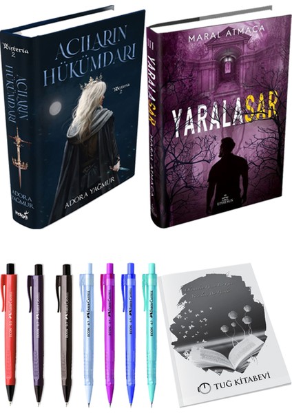 Acıların Hükümdarı - Yaralasar 3 + Kalem + Not Defteri