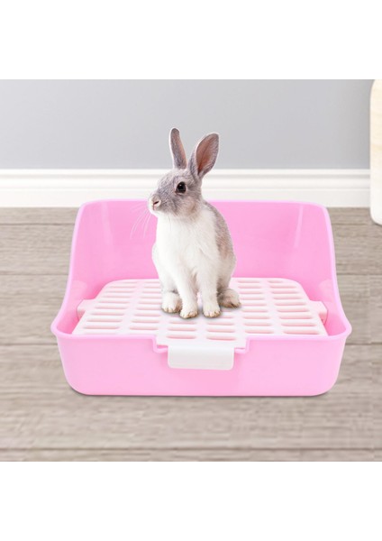 Hamster Chinchilla Bunny 11X11X8IN Için Tavşan Tuvalet Kafesi (Yurt Dışından)