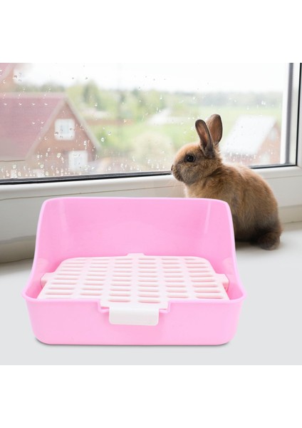 Hamster Chinchilla Bunny 11X11X8IN Için Tavşan Tuvalet Kafesi (Yurt Dışından)