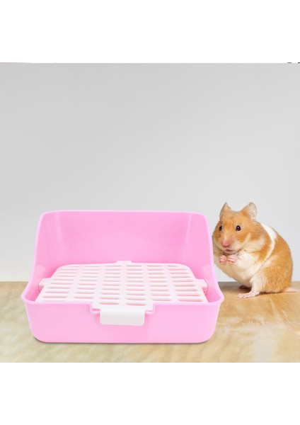 Hamster Chinchilla Bunny 11X11X8IN Için Tavşan Tuvalet Kafesi (Yurt Dışından)
