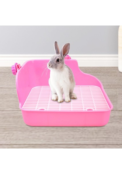 Hamster Chinchilla Bunny 11X7.9X7.5IN Için Tavşan Tuvalet Kafesi (Yurt Dışından)