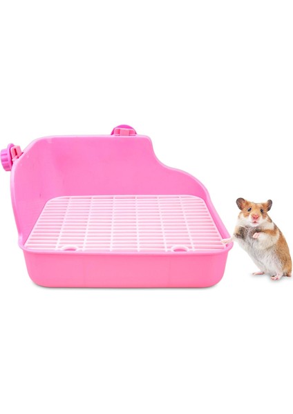 Hamster Chinchilla Bunny 11X7.9X7.5IN Için Tavşan Tuvalet Kafesi (Yurt Dışından)