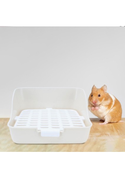 Hamster Chinchilla Bunny Gri 11X11X8IN Için Tavşan Tuvalet Kafesi (Yurt Dışından) fırsatları