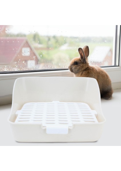 Hamster Chinchilla Bunny Gri 11X11X8IN Için Tavşan Tuvalet Kafesi (Yurt Dışından) indirimleri