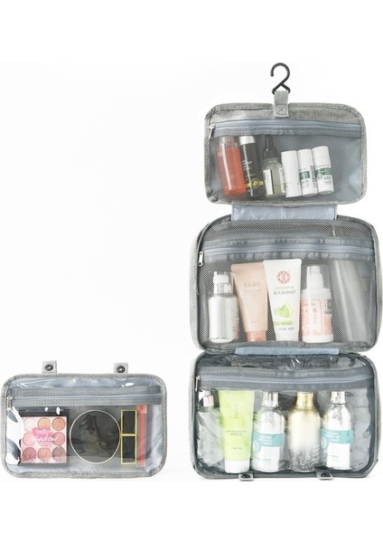 Dört Katı Kuru Islak Ayrılım, Çok Renk Depolama, Tuvalet ve Kozmetik Depolama Çantası, Taşınabilir Tuvalet ve Kosmetik Çantas (Yurt Dışından) modelleri