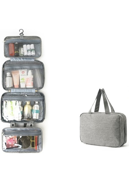 Dört Katı Kuru Islak Ayrılım, Çok Renk Depolama, Tuvalet ve Kozmetik Depolama Çantası, Taşınabilir Tuvalet ve Kosmetik Çantas (Yurt Dışından) fırsatları