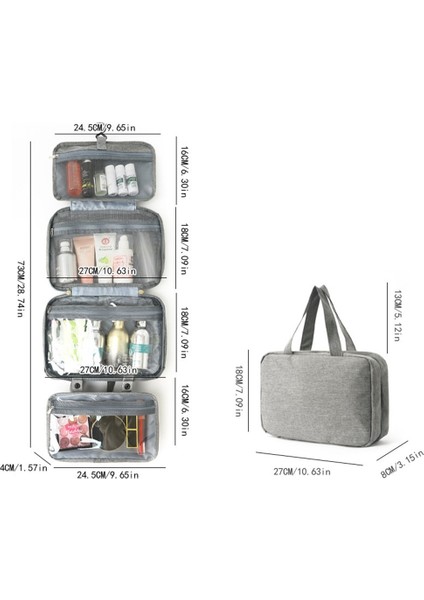 Dört Katı Kuru Islak Ayrılım, Çok Renk Depolama, Tuvalet ve Kozmetik Depolama Çantası, Taşınabilir Tuvalet ve Kosmetik Çantas (Yurt Dışından) fiyatları