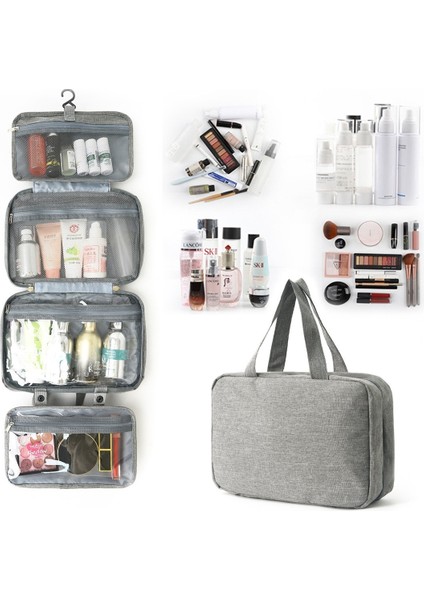 Dört Katı Kuru Islak Ayrılım, Çok Renk Depolama, Tuvalet ve Kozmetik Depolama Çantası, Taşınabilir Tuvalet ve Kosmetik Çantas (Yurt Dışından) fırsatları