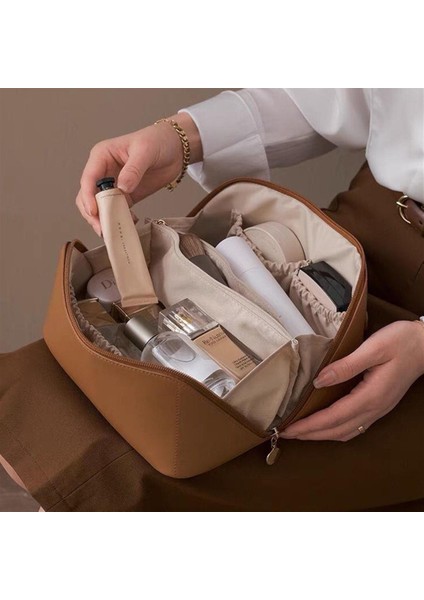 Büyük Kapasiteli Kozmetik Organizatör Çantası (Yurt Dışından)