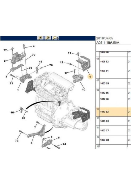 Motor Takozu Sol 207 (MH13126-59840-181392)