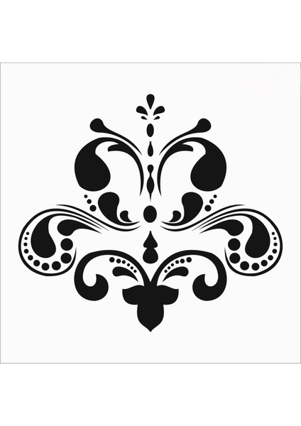 Stencil Sarayi Boyama Şablon Desenler - 4653