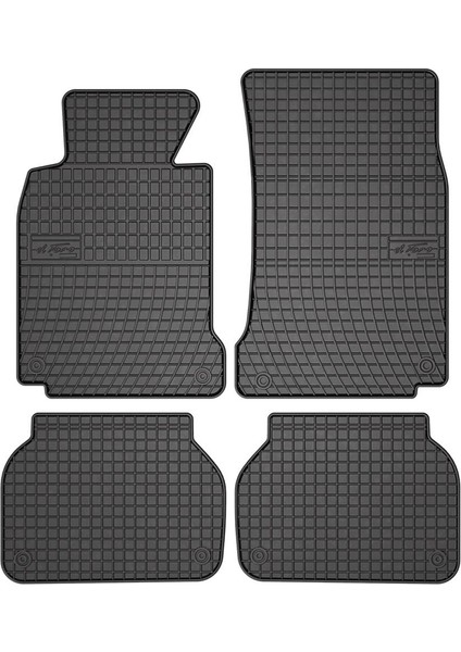 Bmw 5 Seri E39 Tüm Kasa Tiplerine 1995-2003 Arası Uyumulu Kauçuk Paspas