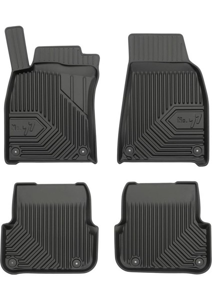 Audi A6 C6 Makyajlı 2006-2011 Arası Uyumulu Havuzlu Paspas