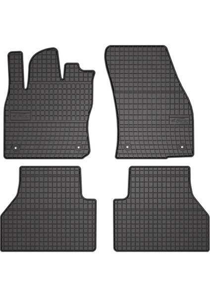 Volkswagen Caddy Iv Combivan 2020+ Sonrası Uyumulu Kauçuk Paspas