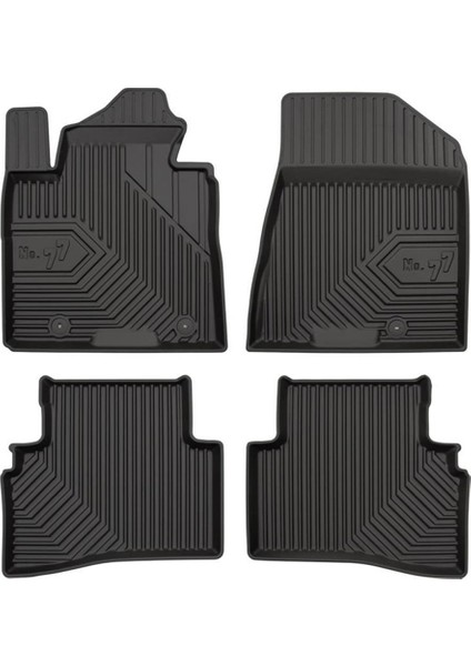 Kia Sportage Iv Suv, Makyajsız, Kemer Gerdirici Koltuk Arkasında Olmayan 2015-2018 Arası Uyumulu Havuzlu Paspas