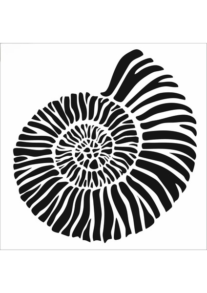 Stencil Sarayi Boyama Şablon Deniz - 8581